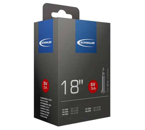 Tube 18" Schwalbe SV5A (47/60-355)