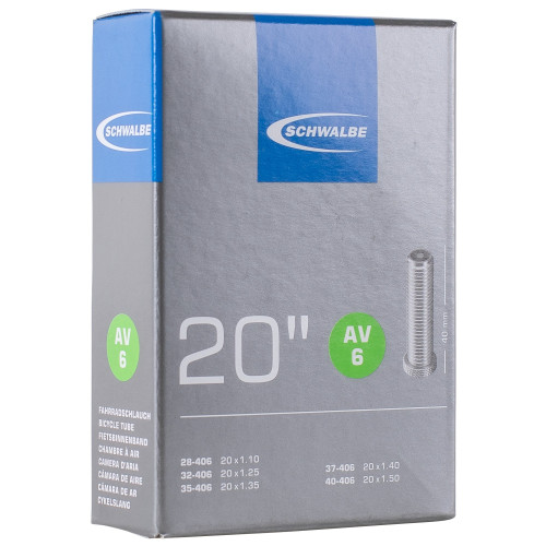 Tube 20" Schwalbe AV6 (28/40-406)