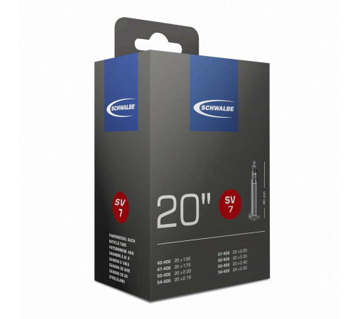 Tube 20" Schwalbe SV7 (40/62-406)