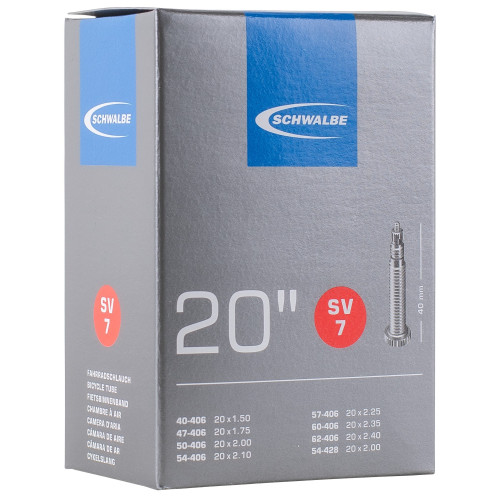 Tube 20" Schwalbe SV7 (40/62-406)
