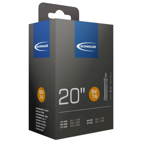 Tube 20" Schwalbe DV7A (28-440/37-451)