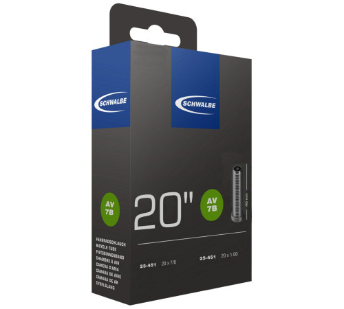 Tube 20" Schwalbe AV7B (23/25-451)
