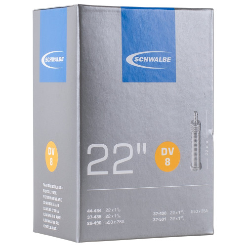 Tube 22" Schwalbe DV8 (28/37-490)