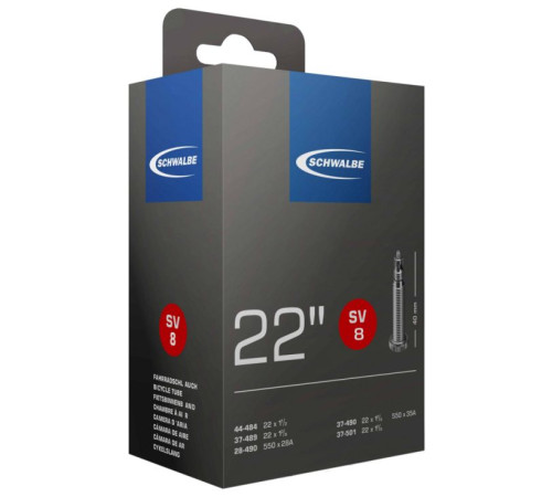 Tube 22" Schwalbe SV8 (28/37-490)