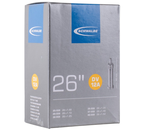 Tube 26" Schwalbe DV12A (25/40-559)