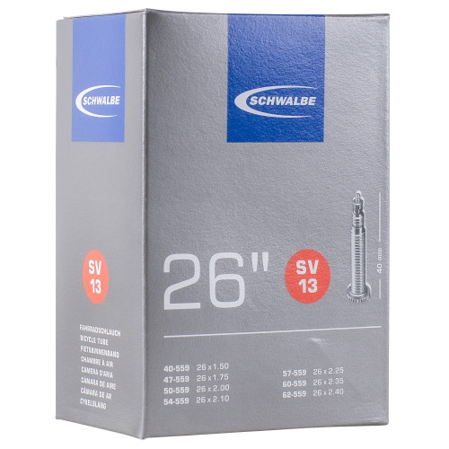 Tube 26" Schwalbe SV13 (40/60-559)