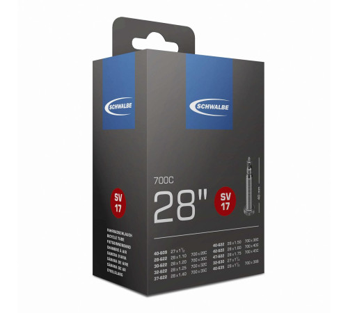Tube 27/28" Schwalbe SV17 (28/47-622)