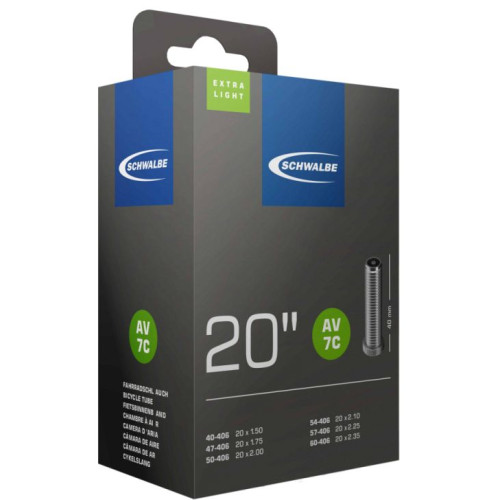 Tube 20" Schwalbe AV7C ExtraLight (40/60-406)
