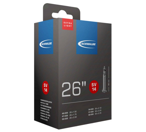 Tube 26" Schwalbe SV14 ExtraLight (40/60-559)
