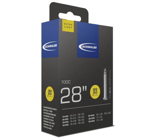 Kamera 28/27" Schwalbe SV20 ExtraLight XXlong (18/25-622)