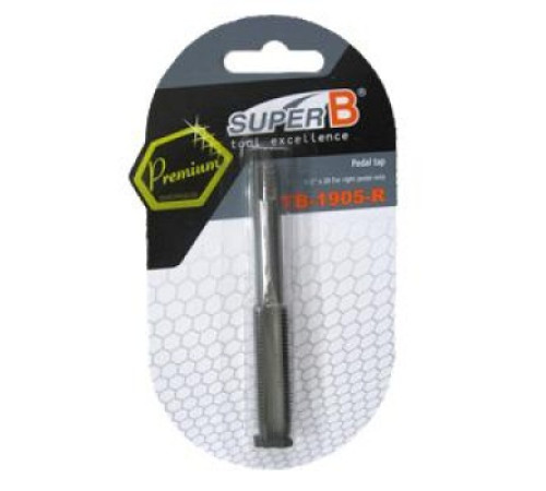 Instruments Super-B right screw tap to crank 9/16" x 20 Premium