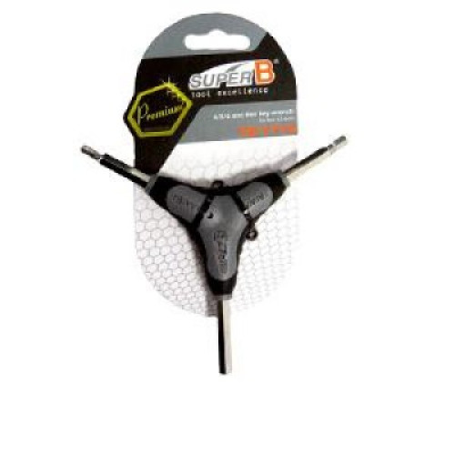Instruments Super-B three-arm-wrenches allen 4/5/6mm Premium
