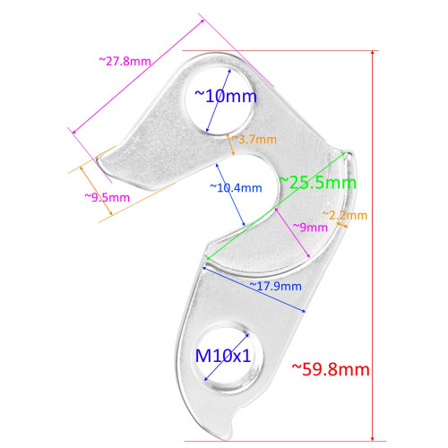 Frame dropout / hanger GW-5P