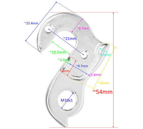 Frame dropout / hanger GW-5S