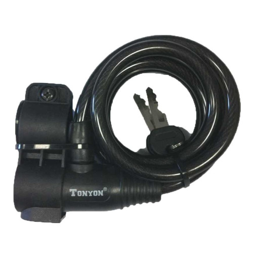 Lock Tanyon spiral (steel cable) Ø10mm/1500mm