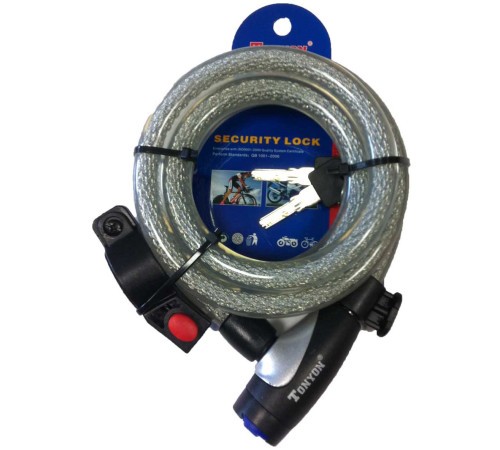 Lock Tanyon spiral (steel cable) Ø15mm/1800mm