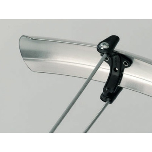 Mudguards set Orion OR 26"x53mm nylon silver