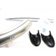 Mudguards set Orion OR 28"x48mm nylon silver