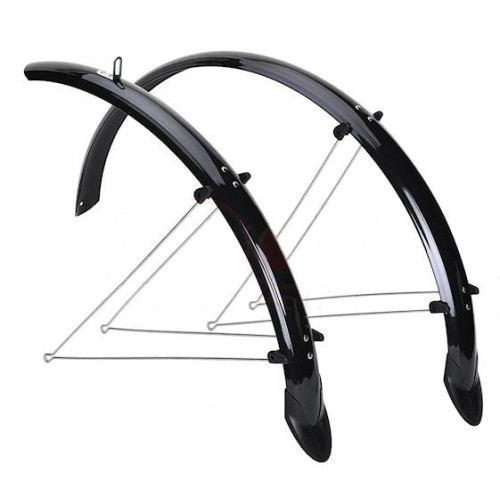 Mudguards set Orion OR 28"x48mm nylon black