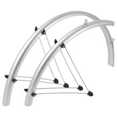 Dubļusargi komplekts Orion OR 28"x53mm nylon silver