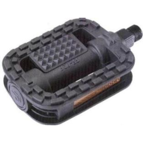 Pedals Azimut City Platform plastic 9/16" w/bearings and reflectors (1005)