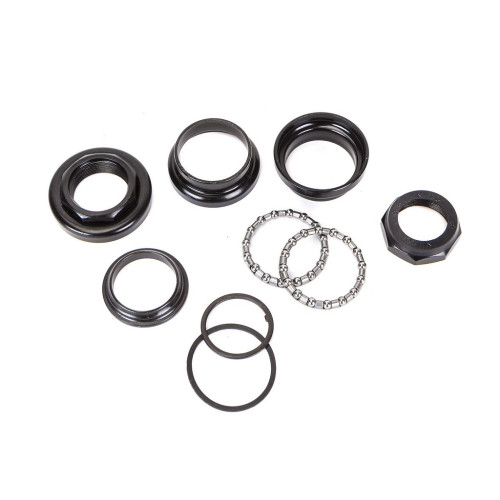 Stūres bļodiņas ar samazināšana NECO 1-1/8" - 1"x34x27 H834W black