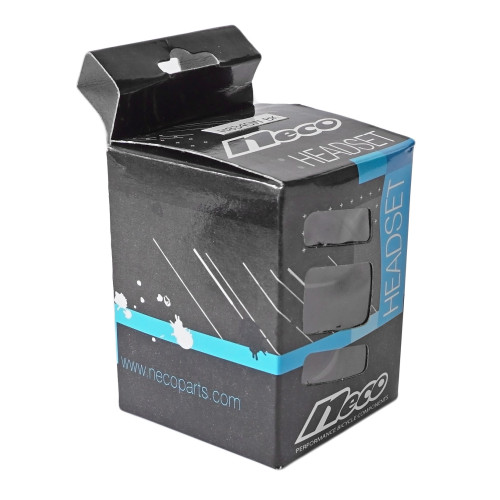 Stūres bļodiņas ar samazināšana NECO 1-1/8" - 1"x34x27 H834W black