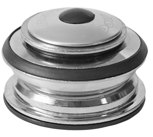 Headset Steel Semi Integrated NECO A-HEAD 1-1/8" H142 silver