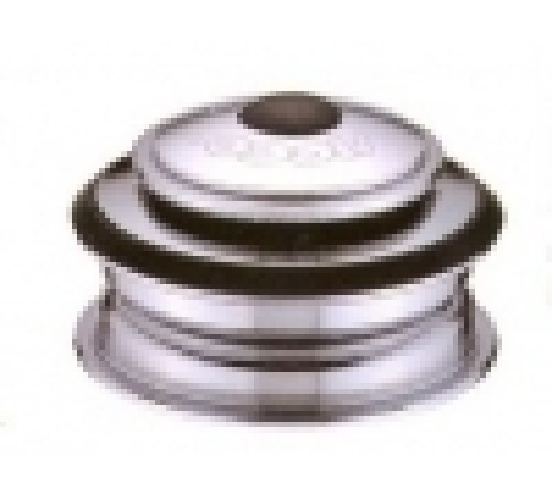 Headset Alu Semi Integrated NECO A-HEAD 1-1/8"-15mm H148M-AL silver