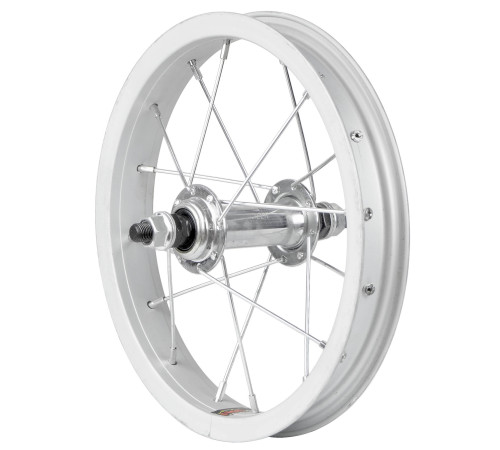 Priekšējais ritenis 12" tērauda rumbu, Alu viena aploce