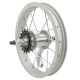 Rear wheel 12" single speed hub, wide alloy singlewall rim