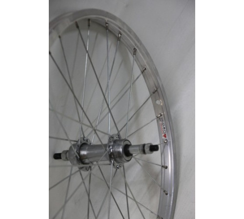 Aizmugurējais ritenis 20" tērauda freewheel rumba, Alu viena aploce 28H