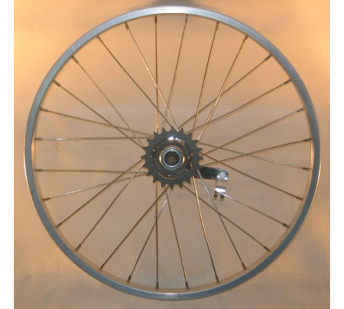 Aizmugurējais ritenis 20" Velosteel RBN rumba, Alu viena aploce 28H