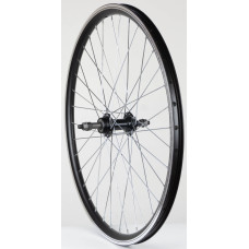 Aizmugurējais ritenis 24" Alu freewheel rumba, DoubleWall black aploce