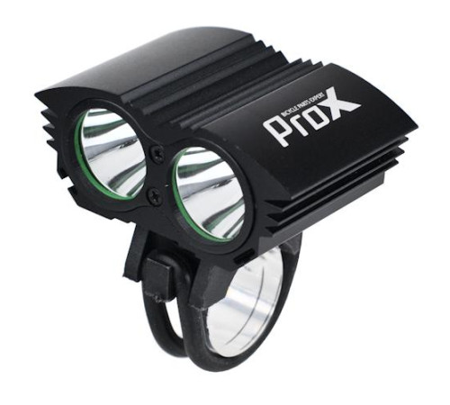 Front lamp ProX Dual I Power 2xCREE black