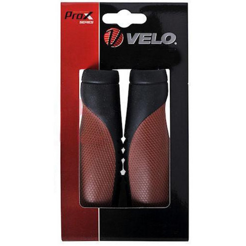 Stūres rokturi Velo ProX VLG-1115AD3 130mm Comfort GEL black-brown