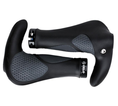 Stūres rokturi Velo ProX VLG-1185AD3 138mm Lock-on black