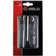 Stūres rokturi Velo ProX VLG-776AD3 129mm GEL Lock-on black-grey