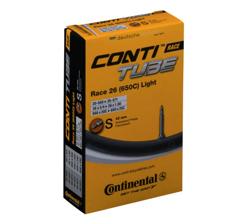 Tube 26" Continental Race Light S42 (20-559/25-571)