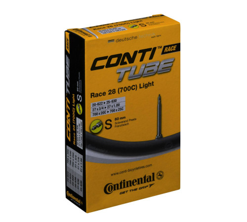 Tube 28" Continental Race Light S60 (20-622/25-630)