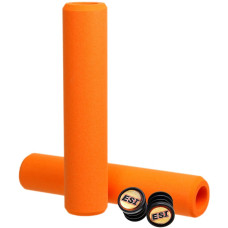 Stūres rokturi ESI Racer's Edge orange Stūres rokturi ESI Racer's Edge orange