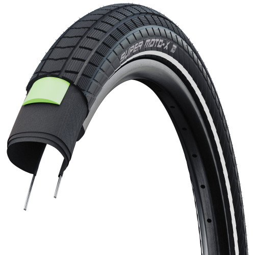 Tire 27.5" Schwalbe Super Moto-X HS 430 Perf Wired 62-584 Addix