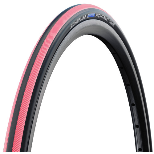 Tire 24" Schwalbe Rightrun HS 387 Active Wired 25-540 Red