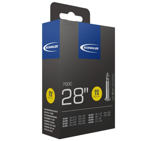 Kamera 28" Schwalbe SV15 50mm (18/28-622)