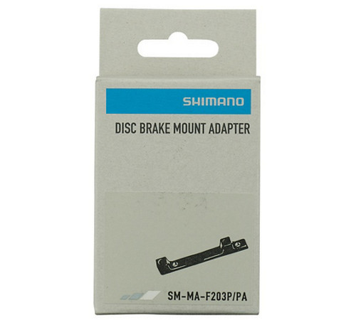 Mount adapter for front disc brake Shimano SM-MA-F203P/P