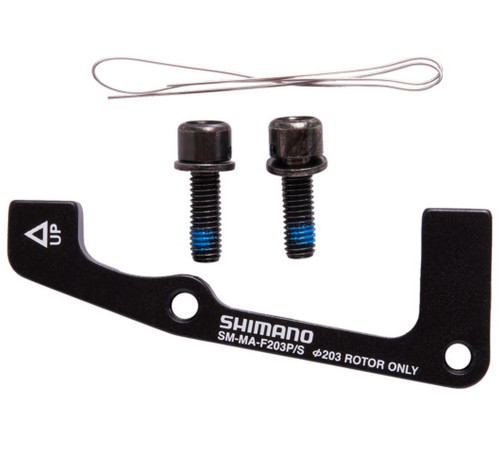Shimano disku bremžu adapteris priekšējās Shimano SM-MA-F203P/S