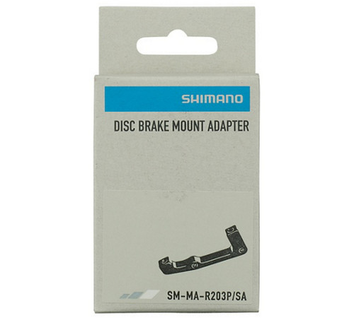 Shimano disku bremžu adapteris aizmugurējās Shimano SM-MA-R203P/S