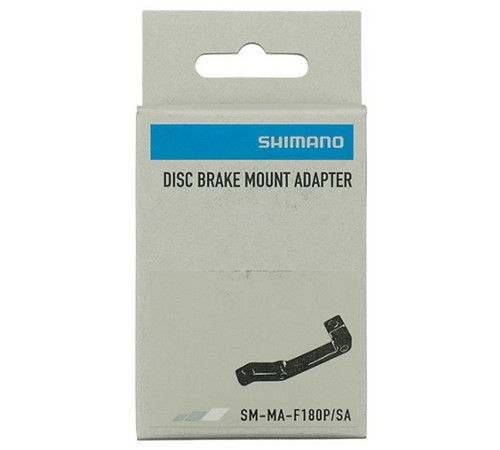 Mount adapter for front disc brake Shimano SM-MA-F180S/P
