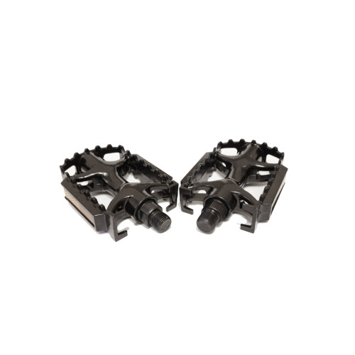 Pedals Azimut MTB black Alu 9/16" w/bearings and reflectors (1003)