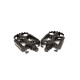 Pedals Azimut MTB black Alu 9/16" w/bearings and reflectors (1003)
